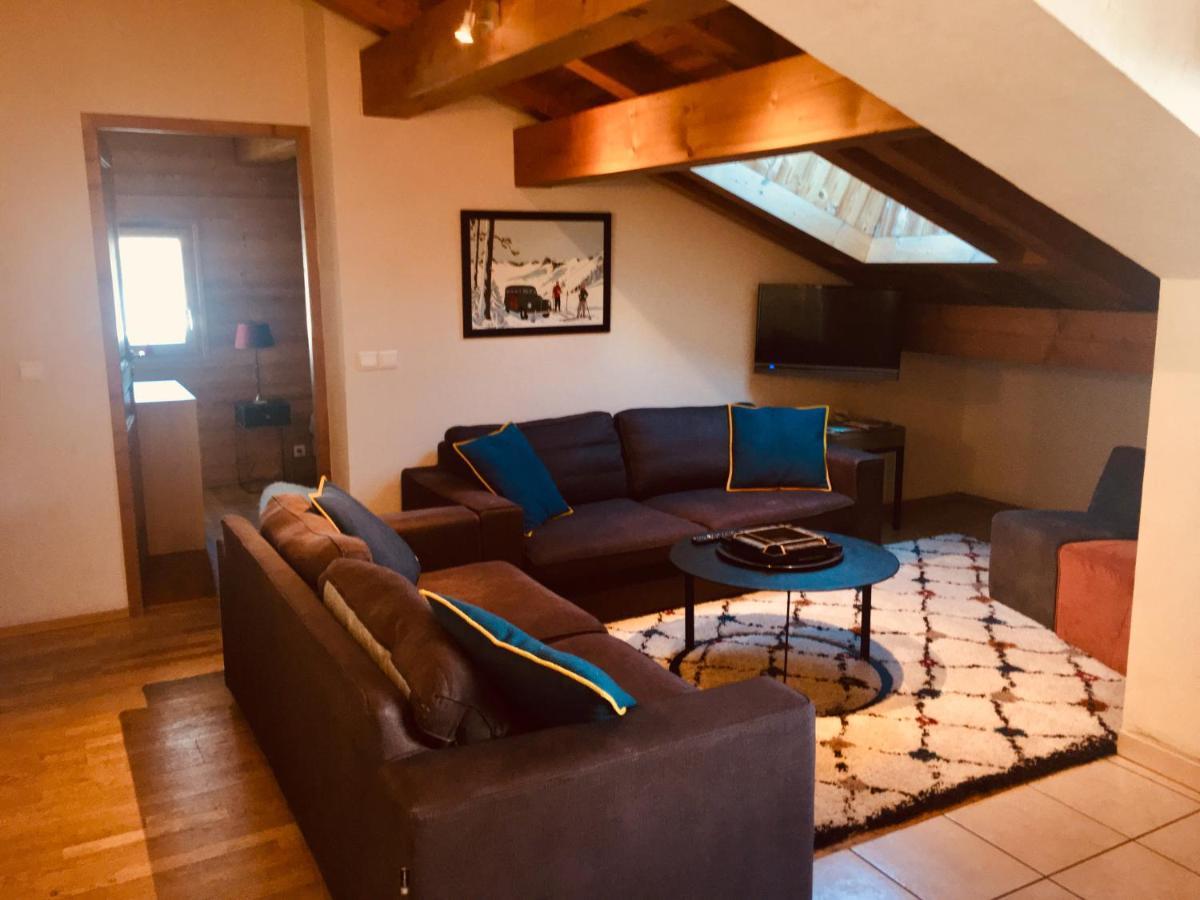 Residence La Chaumiere Les Gets Rum bild