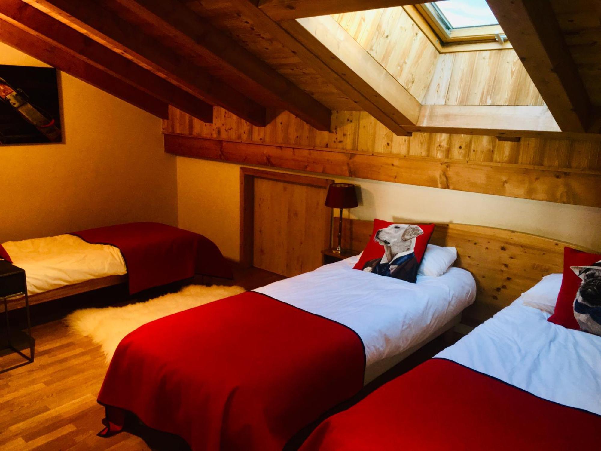 Residence La Chaumiere Les Gets Rum bild
