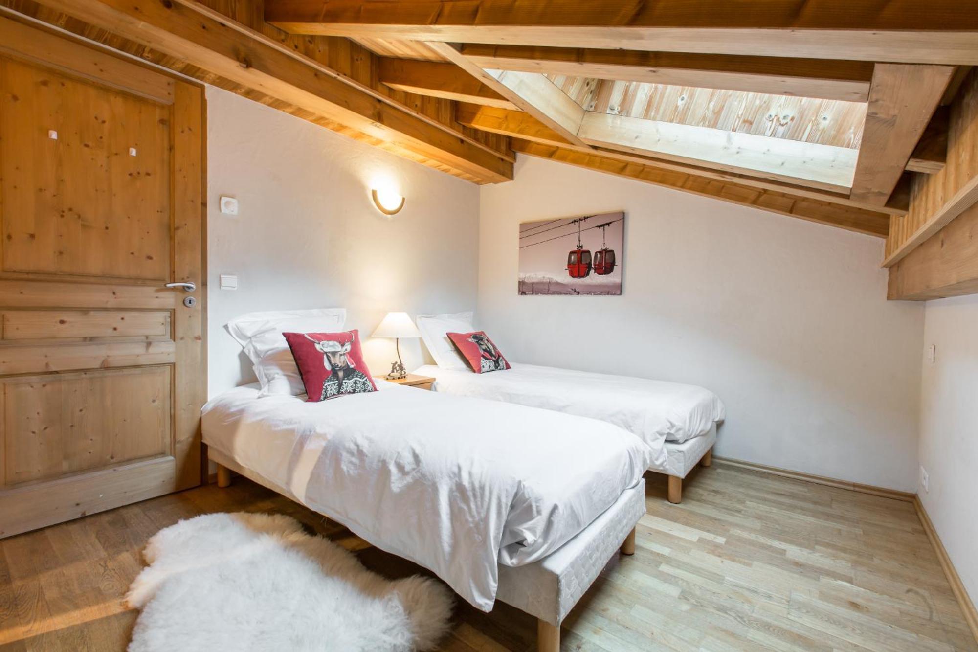 Residence La Chaumiere Les Gets Rum bild