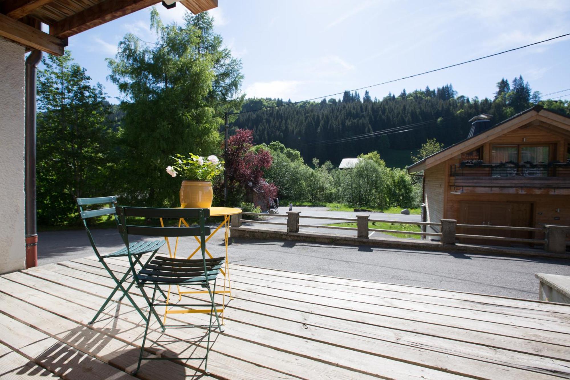 Residence La Chaumiere Les Gets Rum bild