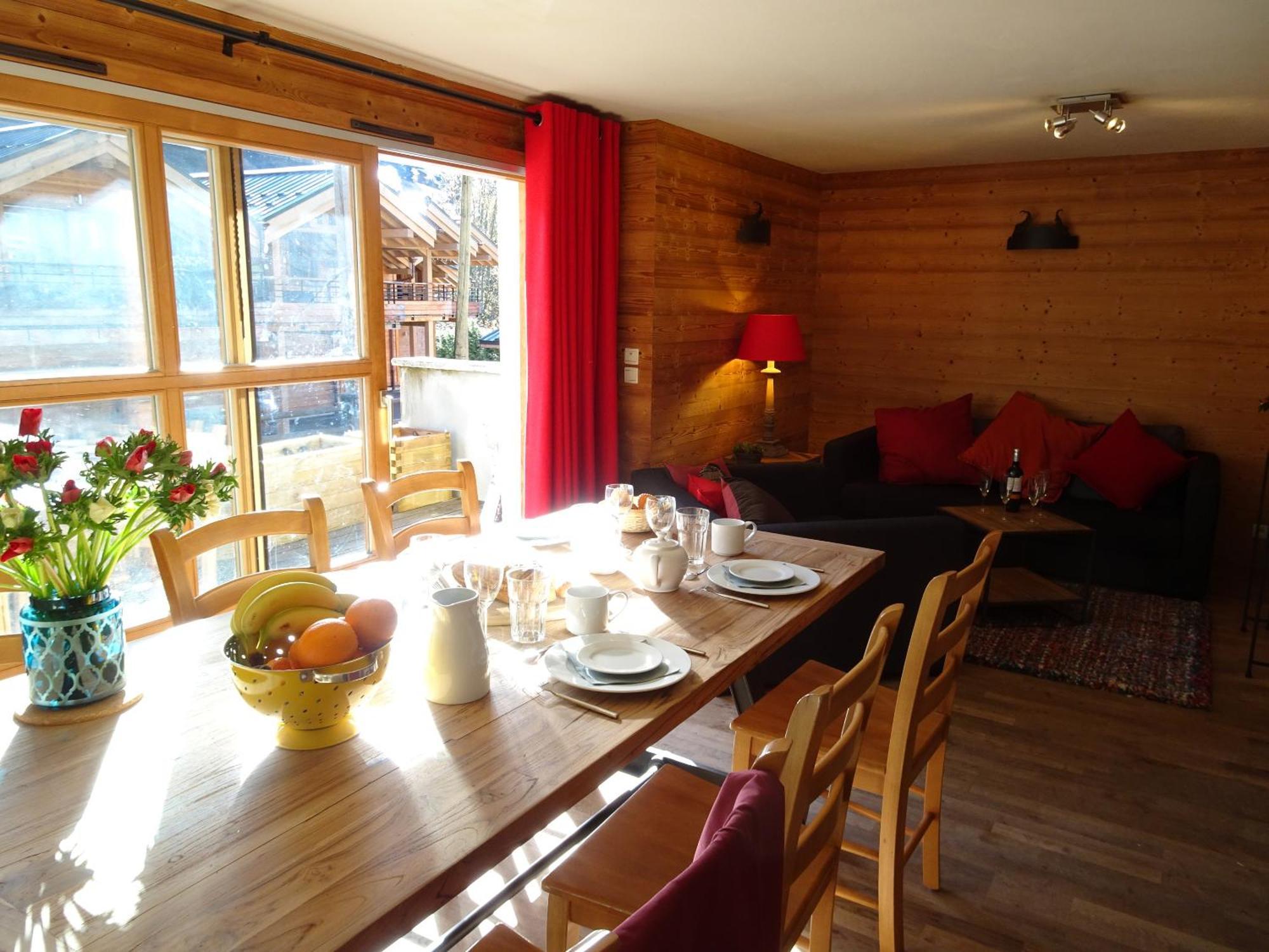 Residence La Chaumiere Les Gets Rum bild